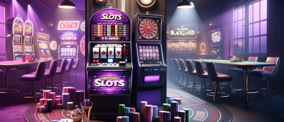 Live Slots ទល់នឹង Live Blackjack - មួយណាល្អជាង