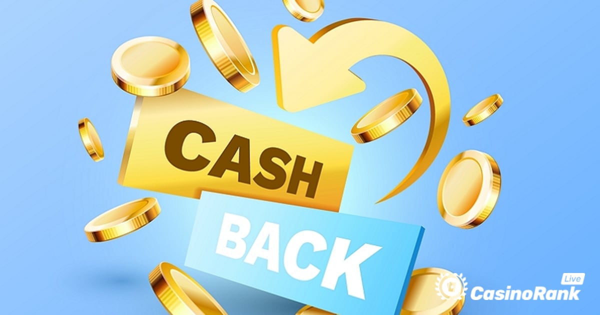 ទាមទាររហូតដល់ €200 Live Casino Cashback ប្រចាំសប្តាហ៍នៅ Slotspalace