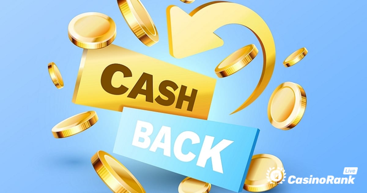 ទាមទាររហូតដល់ €200 Live Casino Cashback ប្រចាំសប្តាហ៍នៅ Slotspalace